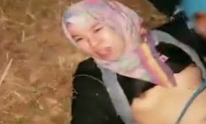 Skandal Hijaber Mabuk Digilir Dipaksa Ngentot